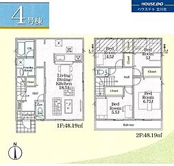 小金井市貫井南町4丁目　第7　全9棟　4号棟　新築分譲住宅