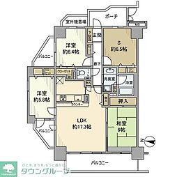 JR京浜東北・根岸線 北浦和駅 徒歩3分の賃貸アパート 11階3SLDKの間取り