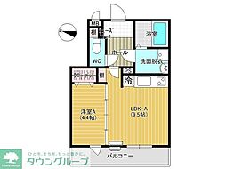 JR京浜東北・根岸線 大宮駅 徒歩10分の賃貸マンション 1階1LDKの間取り