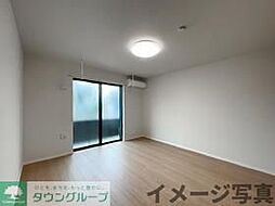 東武野田線 七里駅 徒歩16分の賃貸アパート 2階1LDKのリビング/ダイニング