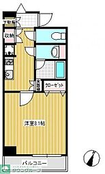 SAiKyoSAKURAGIBL 1Kの間取図画像
