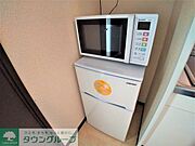 電子レンジと冷蔵庫