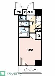 ヴェルステージ大宮 1Kの間取図画像