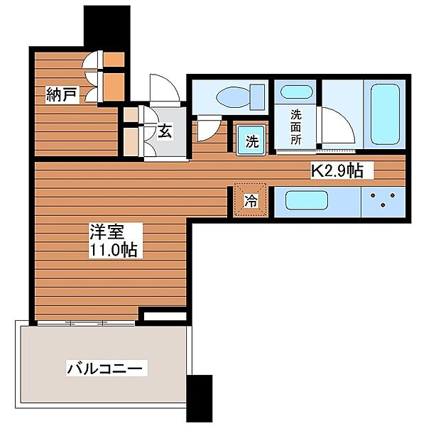 シティタワー大阪天満 ｜大阪府大阪市北区樋之口町(賃貸マンション1LDK・8階・37.40㎡)の写真 その2