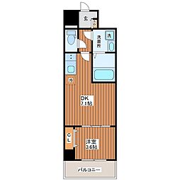 メルベージュナンバサウスII 1階/-
