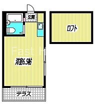 東京都中野区松が丘１丁目（賃貸アパート1R・1階・14.19㎡） その2