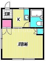 東京都中野区中央２丁目（賃貸アパート1K・2階・16.52㎡） その2