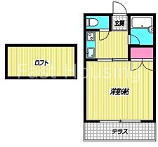 東京都中野区中央５丁目（賃貸アパート1K・2階・20.00㎡） その2