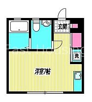 東京都杉並区梅里１丁目（賃貸アパート1R・1階・21.00㎡） その2