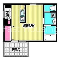 東京都中野区江古田４丁目（賃貸アパート1R・1階・24.22㎡） その2