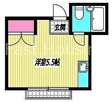 東京都中野区野方３丁目（賃貸アパート1R・2階・13.69㎡） その2