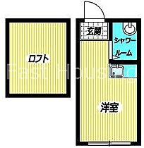 東京都中野区東中野１丁目（賃貸アパート1R・2階・8.00㎡） その2