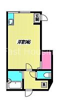 東京都中野区中野５丁目（賃貸アパート1R・1階・24.63㎡） その2