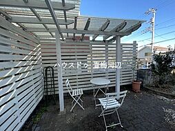 青梅市畑中3丁目:庭