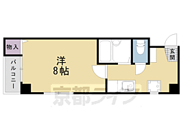 ＲＥＶＥＲＹ朱雀 403 ｜ 京都府京都市上京区千本通竹屋町上ル主税町（賃貸マンション1K・4階・25.50㎡） その2