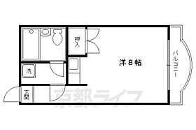 京都府京都市左京区下鴨西本町（賃貸マンション1R・4階・21.00㎡） その2