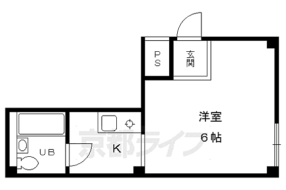 大将軍ハイツ_間取り_0