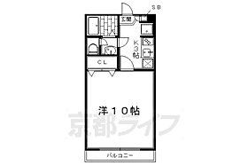 京都府京都市左京区一乗寺下リ松町（賃貸アパート1K・1階・30.03㎡） その2