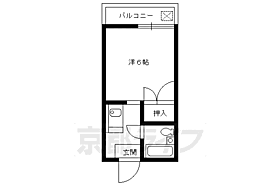 京都府京都市左京区松ケ崎正田町（賃貸マンション1K・3階・18.69㎡） その2