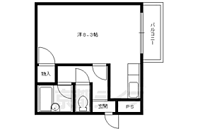 京都府京都市左京区静市市原町（賃貸マンション1K・2階・22.00㎡） その2