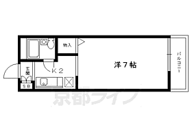 京都府京都市左京区北白川大堂町（賃貸アパート1K・2階・20.25㎡） その2