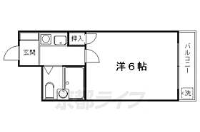 京都府京都市左京区北白川堂ノ前町（賃貸マンション1K・2階・17.00㎡） その2