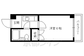 マンションクロード 205 ｜ 京都府京都市上京区下立売通浄福寺東入田中町（賃貸マンション1K・2階・17.53㎡） その2