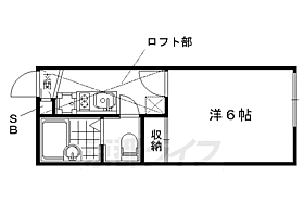 京都府京都市中京区西ノ京伯楽町（賃貸アパート1K・1階・19.87㎡） その2