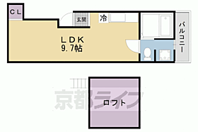 ＯＭＬ北山 202 ｜ 京都府京都市北区大宮中林町（賃貸アパート1R・1階・31.35㎡） その2