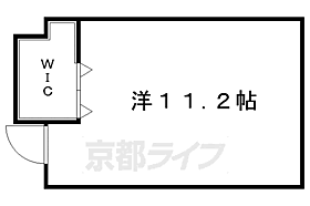 京都府京都市左京区北白川山田町（賃貸マンション1R・2階・18.20㎡） その2