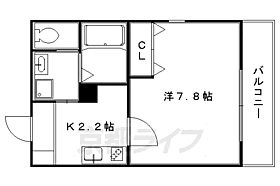 京都府京都市左京区聖護院円頓美町（賃貸マンション1K・1階・25.39㎡） その2