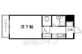 京都府京都市左京区岩倉東五田町（賃貸マンション1K・2階・23.65㎡） その2