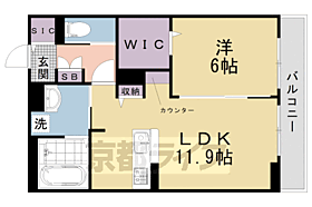 ＦＥＬＩＣＥ　七本松 205 ｜ 京都府京都市上京区七本松通下長者町上る三番町（賃貸マンション1LDK・2階・45.65㎡） その2