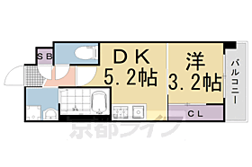 アクアプレイス京都二条城北 504 ｜ 京都府京都市上京区日暮通丸太町上る西入西院町（賃貸マンション1DK・5階・23.48㎡） その2