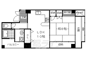 千丸シンフォニーハウス 2-A ｜ 京都府京都市上京区下立売通六軒町東入稲葉町（賃貸マンション1LDK・2階・49.18㎡） その2