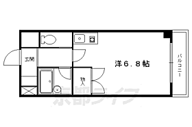 京都府京都市左京区新堺町通孫橋上る和国町（賃貸マンション1K・4階・20.55㎡） その2