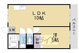 平野マンション 108 ｜ 京都府京都市北区平野鳥居前町（賃貸マンション1LDK・2階・33.99㎡） その2