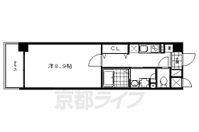 京都府京都市中京区姉小路通西洞院東入姉西洞院町（賃貸マンション1K・1階・29.15㎡） その2