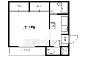 ドメーヌ新町 101 ｜ 京都府京都市上京区新町通上御霊上ル下清蔵口町（賃貸マンション1K・1階・23.00㎡） その2