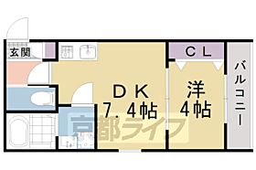 京都府京都市左京区浄土寺西田町（賃貸マンション1DK・3階・27.38㎡） その2