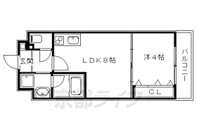 京都府京都市左京区一乗寺梅ノ木町（賃貸マンション1LDK・2階・29.40㎡） その2