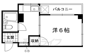 京都府京都市左京区浄土寺馬場町（賃貸マンション1K・3階・20.48㎡） その2