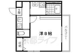 京都府京都市左京区北白川下池田町（賃貸マンション1K・1階・23.93㎡） その2