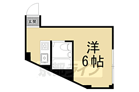 京都府京都市左京区田中南西浦町（賃貸マンション1R・1階・15.94㎡） その2