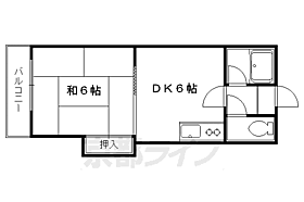 エクセレント竜安寺 301 ｜ 京都府京都市右京区龍安寺塔ノ下町（賃貸マンション1DK・3階・26.79㎡） その2