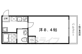 京都府京都市左京区田中野神町（賃貸マンション1K・4階・23.82㎡） その2