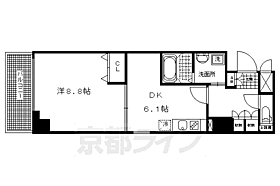 京都府京都市中京区御幸町通夷川下る達磨町（賃貸マンション1DK・2階・37.36㎡） その2