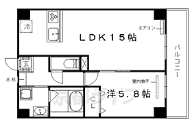 コモダ　カーサ　エンマ 303A ｜ 京都府京都市上京区千本通鞍馬口下る閻魔前町（賃貸マンション1LDK・3階・49.51㎡） その2