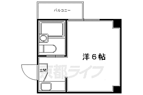 京都府京都市左京区丸太町通川端東入東丸太町（賃貸マンション1R・4階・16.50㎡） その2