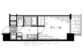 ラナップスクエア京都西陣 303 ｜ 京都府京都市上京区一条通千本東入泰童片原町（賃貸マンション1K・3階・21.11㎡） その2